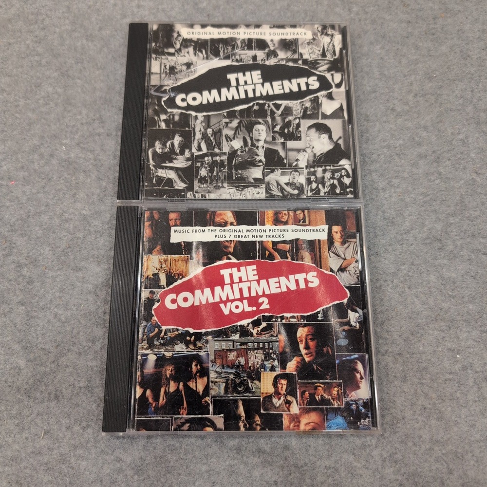 The Commitments & Vol 2 Original Motion Picture Soundtrack CD Lot MCA Records